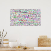 インターネットリンゴアート ポスター (キッチン)