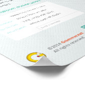 インターネット上の10の最も迷惑な言葉 ポスター (角)