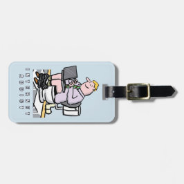 インターネット中毒トイレで。 ラゲッジタグ