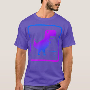 インターネット恐竜グラフィックデザインなし Tシャツ