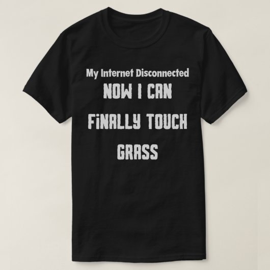 インターネット障害2024 Tシャツ (デザイン正面)
