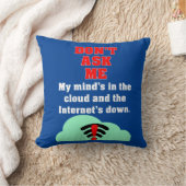 インターネット頼に接続しない クッション (ブランケット)