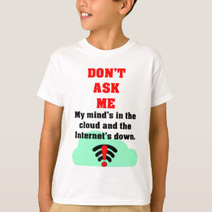 インターネット頼Tシャツを使わない Tシャツ
