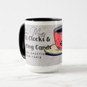 インターネッパーソナライズされたトBusinessTwo-Tone Mug, 15 oz マグカップ (正面左)