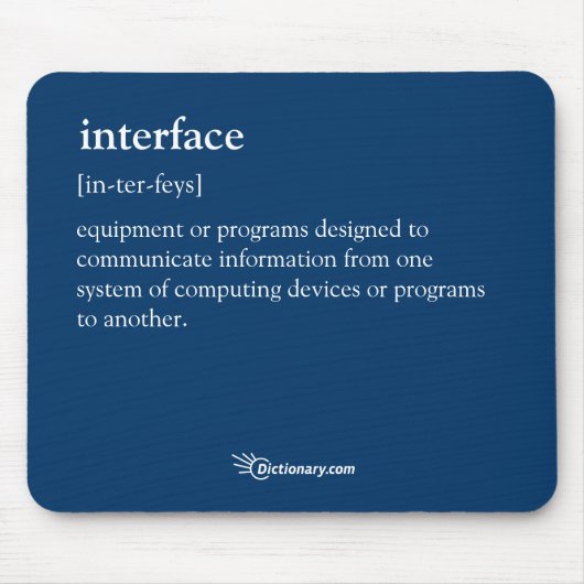 インターフェイスマウスパッド マウスパッド (正面)