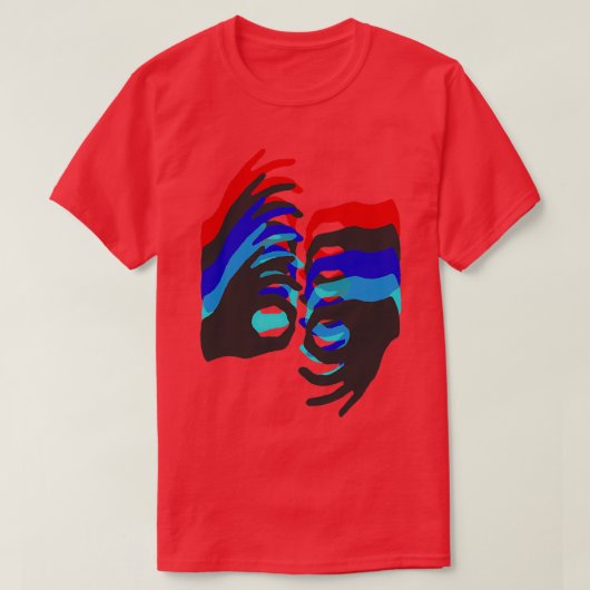 インタープリタASL手話terp Tシャツ (デザイン正面)