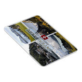 インターラケン – スイス – モザイク –  マグネット (右側)