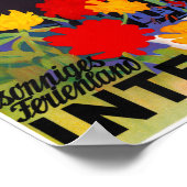 インターラーケンスイスのヴィンテージのポスターを復元 ポスター (角)