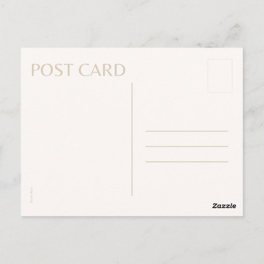 インターラーケンスイスエアリアルビューヴィンテージ ポストカード (裏面)