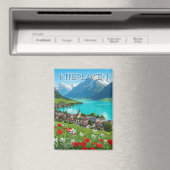 インターラーケンスイス旅行スプリングタイム マグネット (インサイチュ (食洗機))