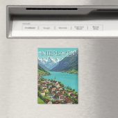 インターラーケンスイス旅行 マグネット (インサイチュ (食洗機))