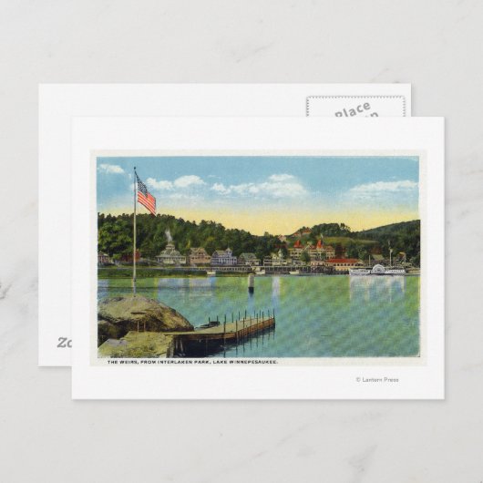 インターラーケンパークビューオブザウィアーズ ポストカード (正面/裏面)