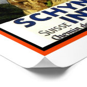 インターラーケンヴィンテージ旅行 ポスター (角)