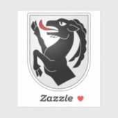 インターラーケン・オベルハスリ地区の紋章 シール (シート)