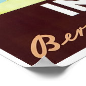 インターラーケン、スイス、スキー旅行ポスター ポスター (角)