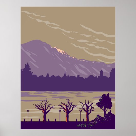 インターラーケン・スイス ポスター (正面)