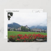 インターラーケン、スイス ポストカード (正面/裏面)