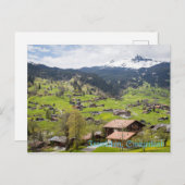 インターラーケン、スイス ポストカード (正面/裏面)