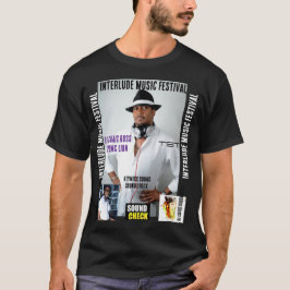 インターリュード ミュージック フェスティバル ベーシック ダーク Tシャツ