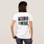 インターリュード モデルズ レディース ベーシック Tシャツ (裏面フル)