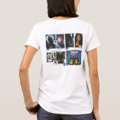 インターリュード モデルズ レディース ベーシック Tシャツ (裏面)
