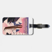 インターレイクスイススキー旅行ポスター。 ラゲッジタグ (裏面横)