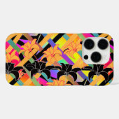 インターレース フラワー Case-Mate iPhoneケース (裏面 (横))