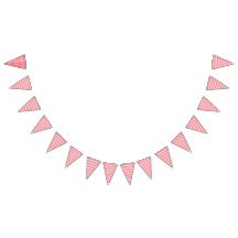 インターロを特徴とする赤とピンクの幾何学的パターン