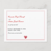 インターロッキングフィンガープリント日付ポストカードの保存 案内ポストカード (裏面)