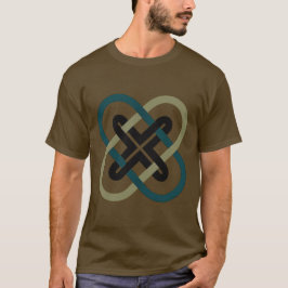インターロッキングXダークTシャツ Tシャツ