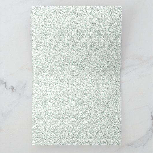 インターロックを特徴とするシームレスな幾何学的パターン カード (内部)