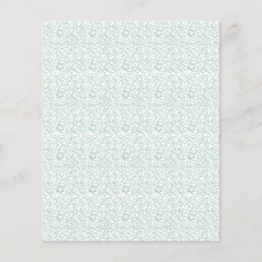 インターロックを特徴とするシームレスな幾何学的パターン チラシ (正面)