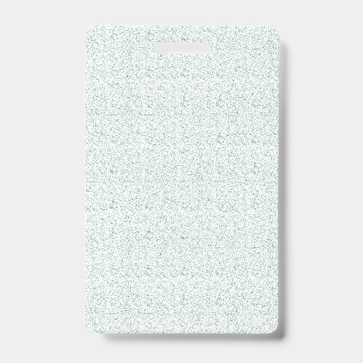 インターロックを特徴とするシームレスな幾何学的パターン バッジ (正面)