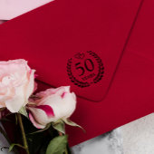 インターロックハートリース結婚50周年記念 セルフインキングスタンプ