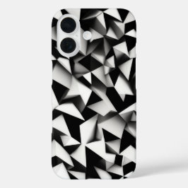 インターロック三角形ラインアート iPhone 16ケース