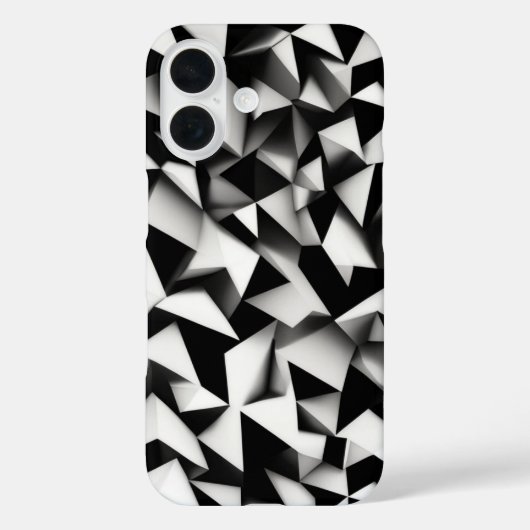 インターロック三角形ラインアート Case-Mate iPhoneケース (裏面)