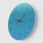 インターロック ラージ壁時計 (傾斜)