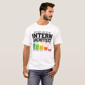 インターンアーキテクトのバッテリ寿命 Tシャツ (正面フル)