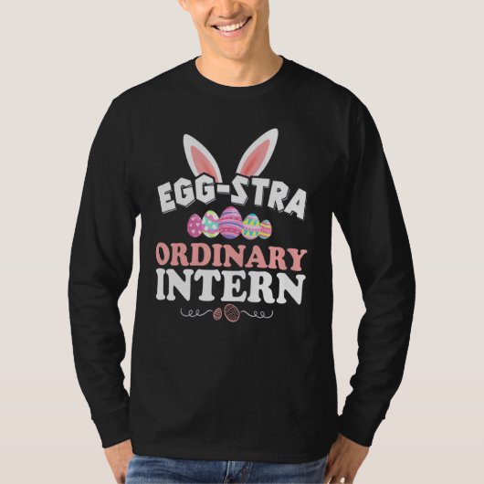 インターンイースターティーEggstra通常インターンキュート Tシャツ (正面)