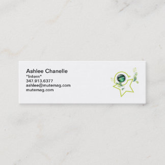 インターンBカード スキニー名刺