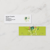 インターンBカード スキニー名刺 (正面/裏面)