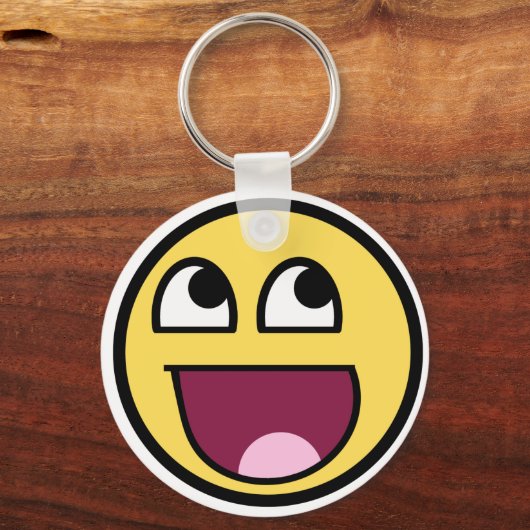 インター素晴らしネットミーム キーホルダー (正面)