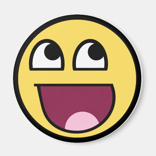 インター素晴らしネットミーム マグネット (正面)