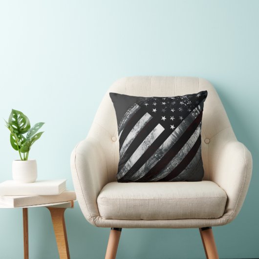 インダストリアルアメリカ国旗の装飾用クッション クッション (椅子)