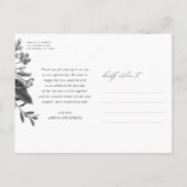 インダストリアルシックフローラサンキューフォト 案内ポストカード (裏面)