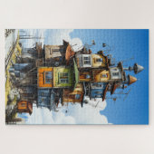 インダストリアルツリーハウスパズル ジグソーパズル (横)