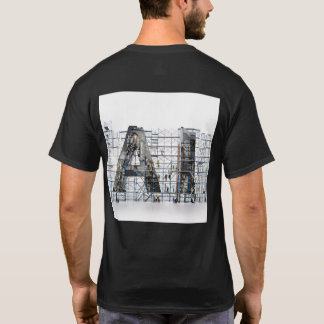 インダストリアルレタフォーム建築アート Tシャツ
