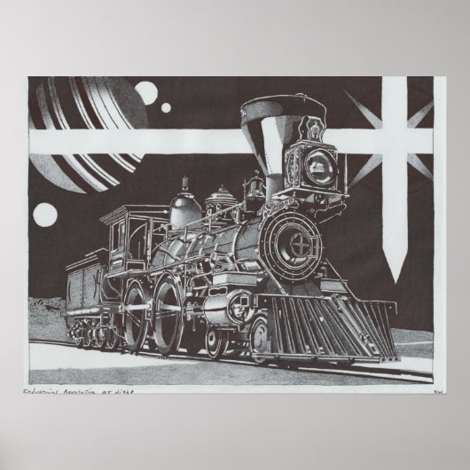 インダストリアル革命アットナイト ポスター (正面)