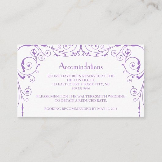 インダストリアル アイアンワークス 宿泊カード エンクロージャーカード (正面)