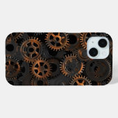 インダストリアル スチームパンク ギア ケース Case-Mate iPhoneケース (裏面 (横))